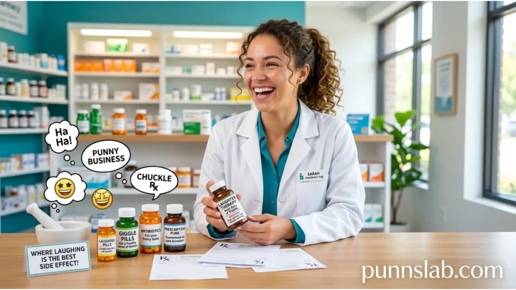 Pharmacy fun and prescription wordplay 