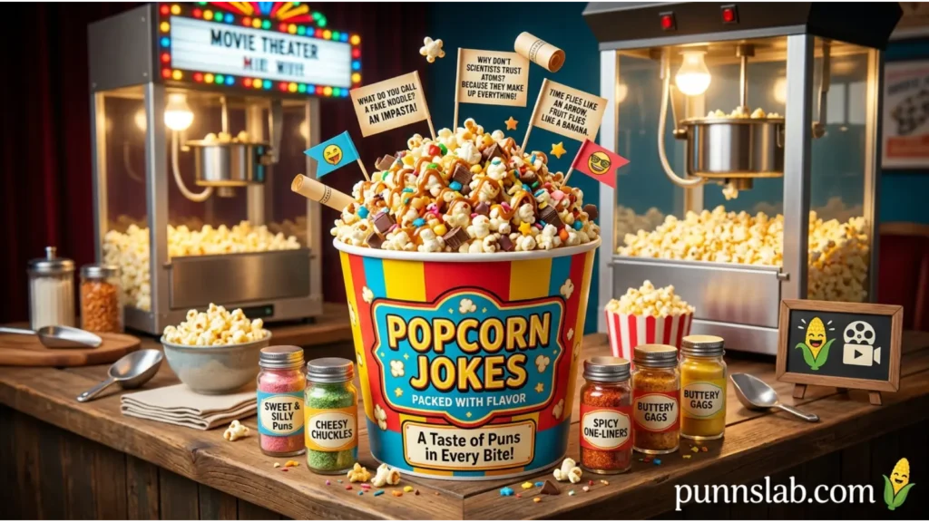 Popcorn Jokes Packed With Flavor