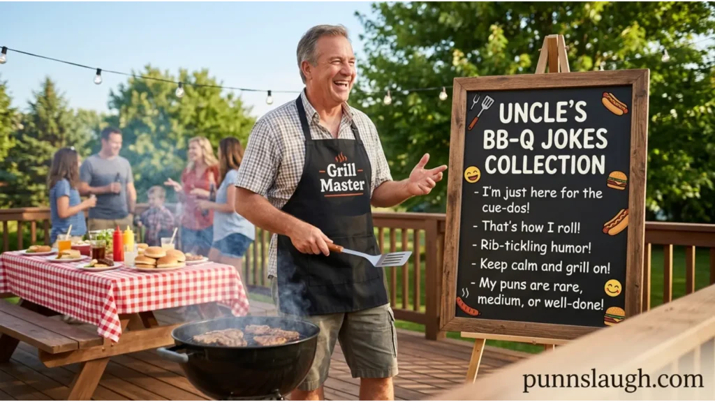 BBQ and party uncle jokes collection