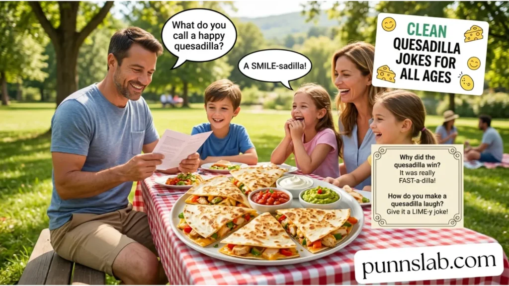 Clean quesadilla jokes for all ages