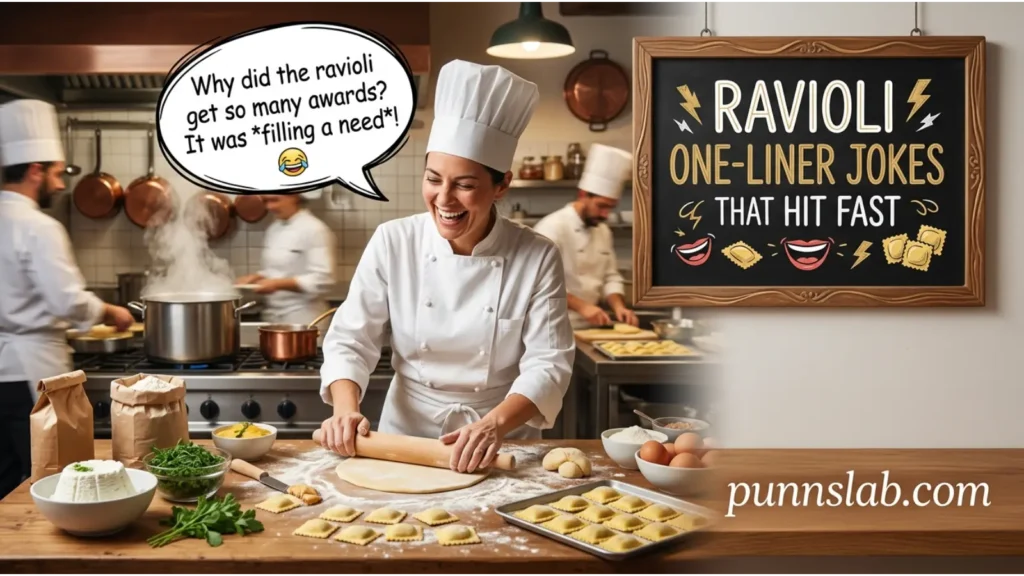 Ravioli One Liner Jokes That Hit Fast