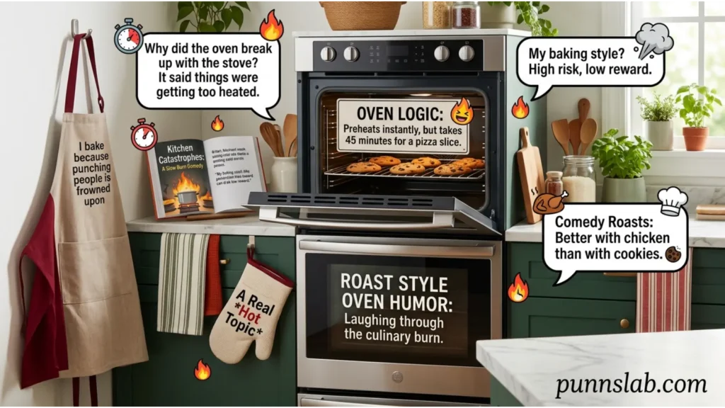 Roast Style Oven Humor