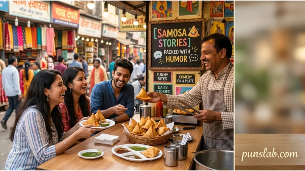 Samosa Stories Packed With Humor