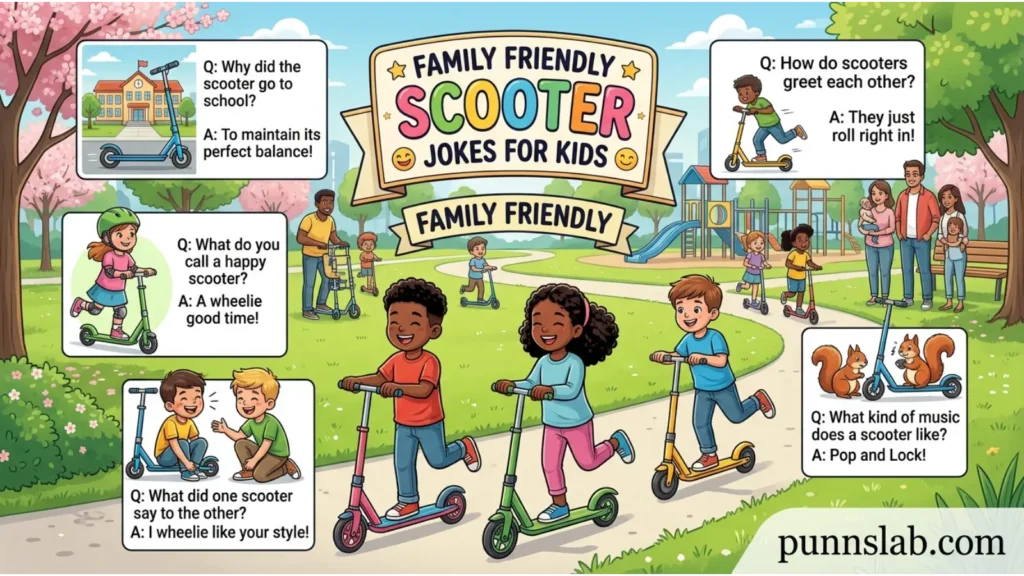 Family Friendly Scooter Jokes