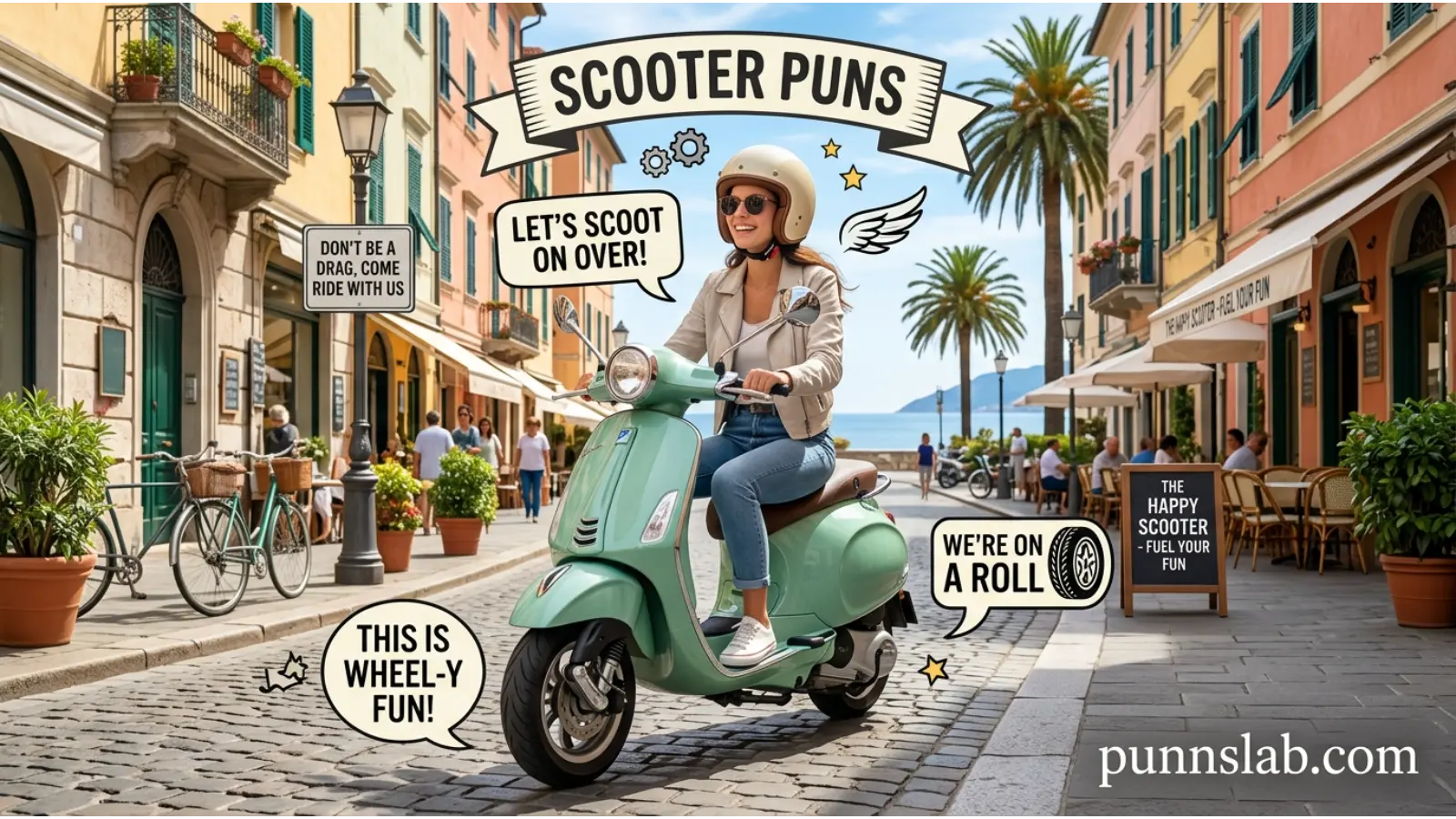 Scooter Puns