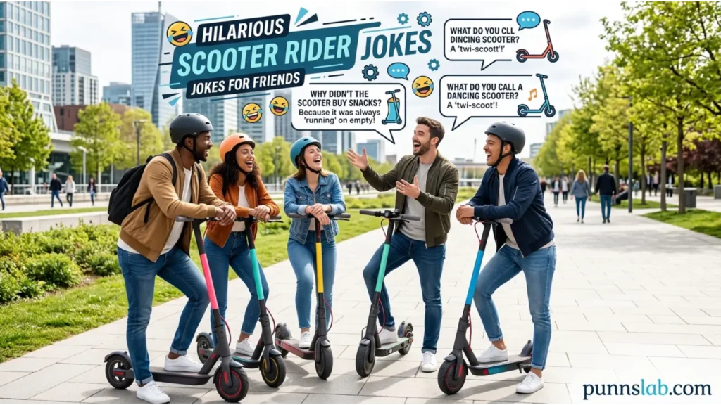 Hilarious Scooter Rider Jokes