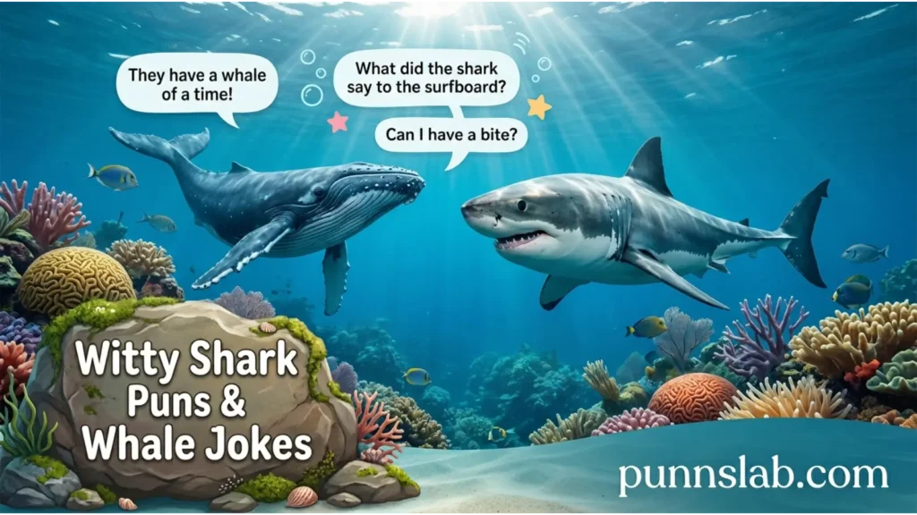 Witty Shark Puns