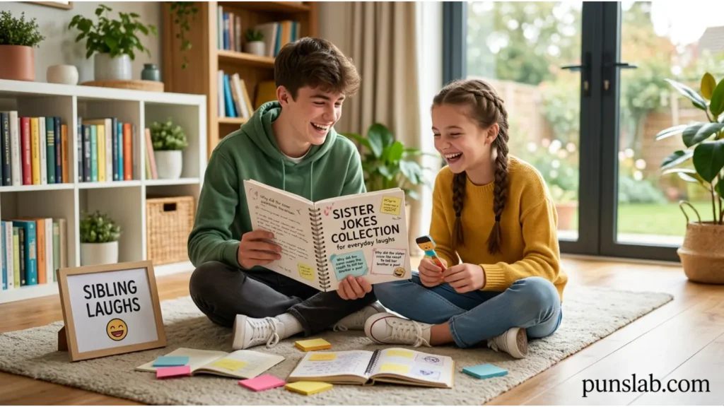 Funny sibling jokes collection for everyday laughs