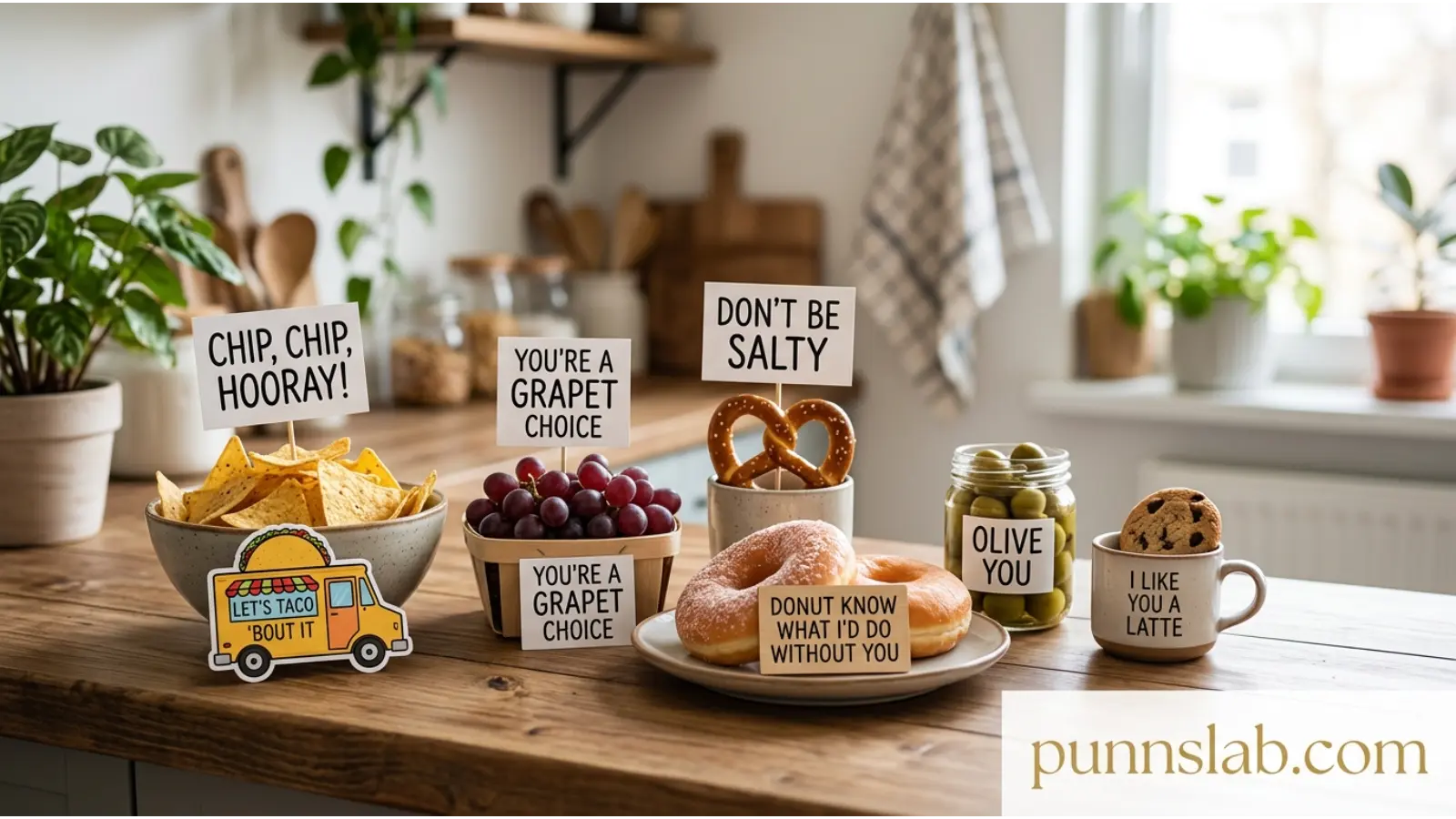 Snack Puns Funny