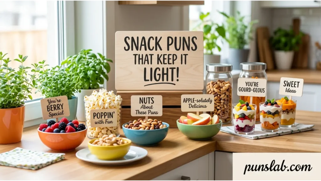 Snack Puns That Keep It Light