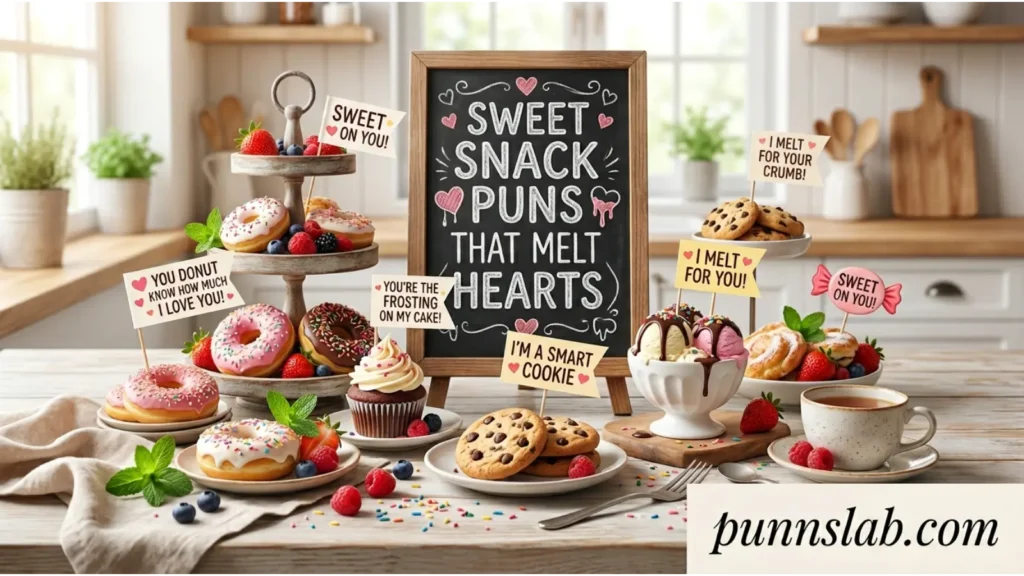 Sweet Snack Puns That Melt Hearts