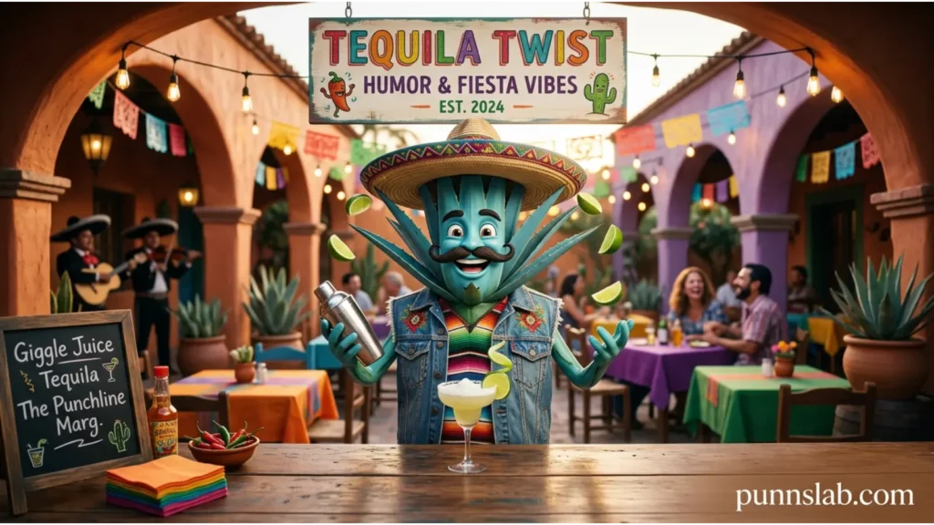 Tequila Twist Humor Fiesta Vibes