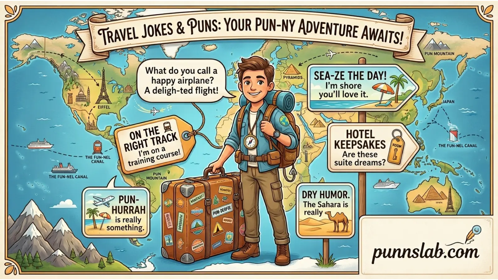 Travel Jokes Puns