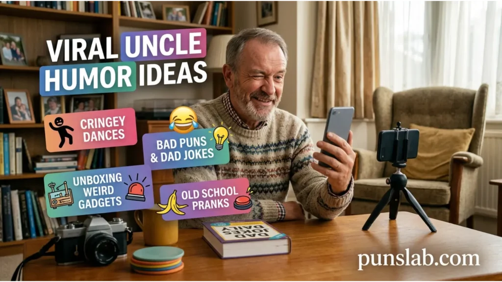 Social media viral uncle humor ideas