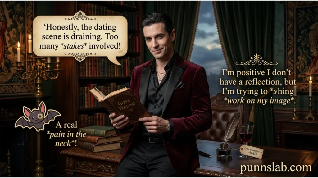 Vampire Puns Full Of Dark