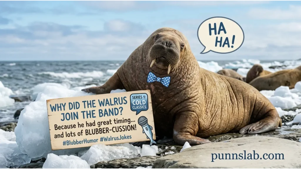 Blubber Humor Walrus Joke
