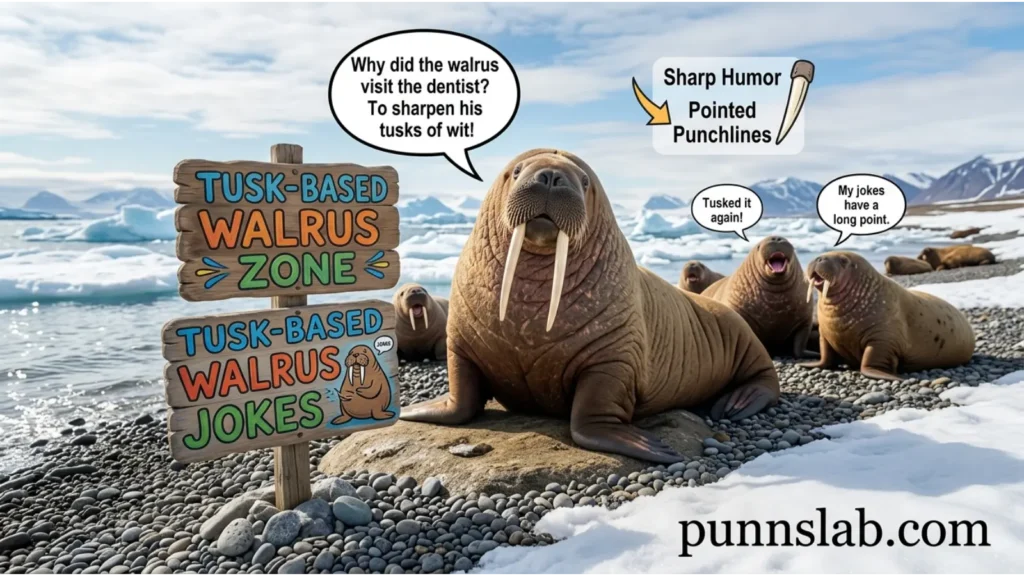 Tusk Based Walrus Jokes Zone