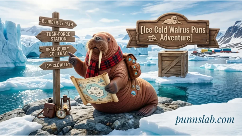 Ice Cold Walrus Puns Adventure