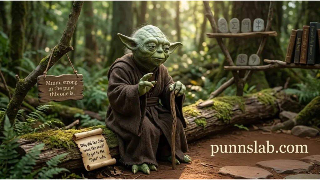 Yoda inspired wisdom jokes