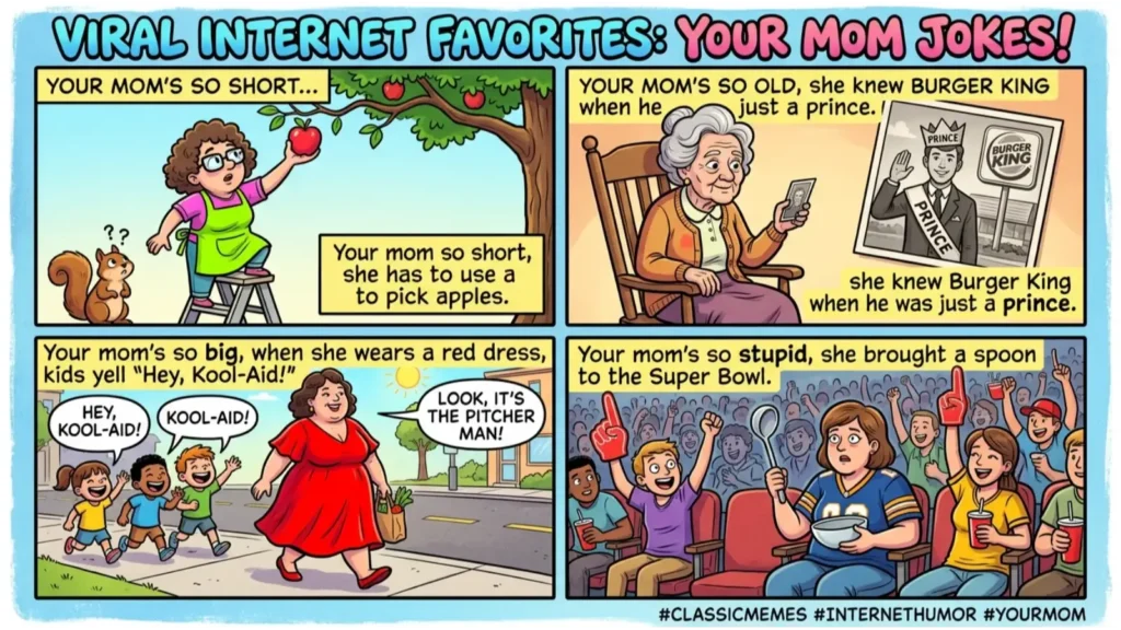 Your Mom Jokes Viral Internet Favorites