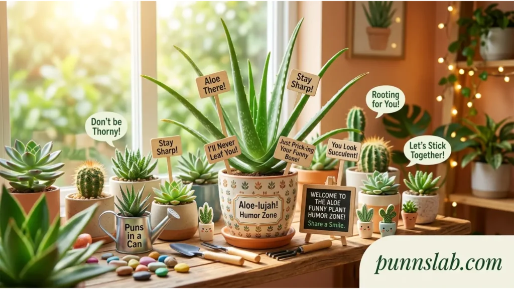 Aloe Vera Funny Plant 