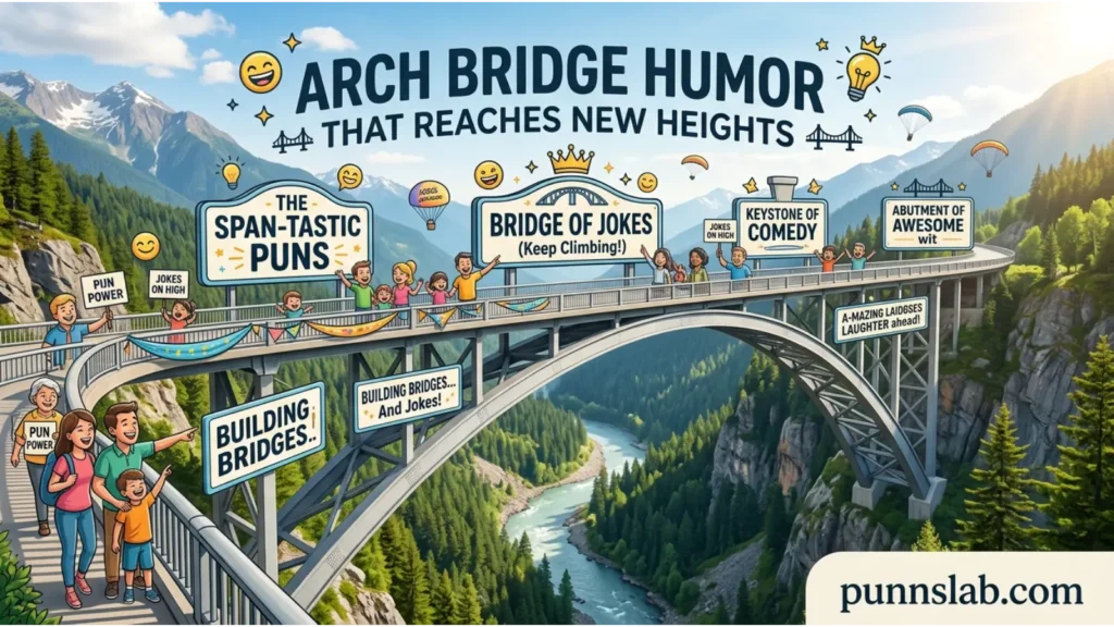 Arch Bridge Humor That Reaches New Heights