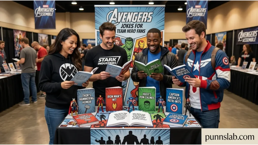Avengers Jokes For Team Hero Fans
