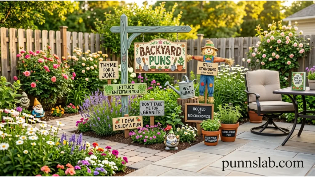 Backyard Puns