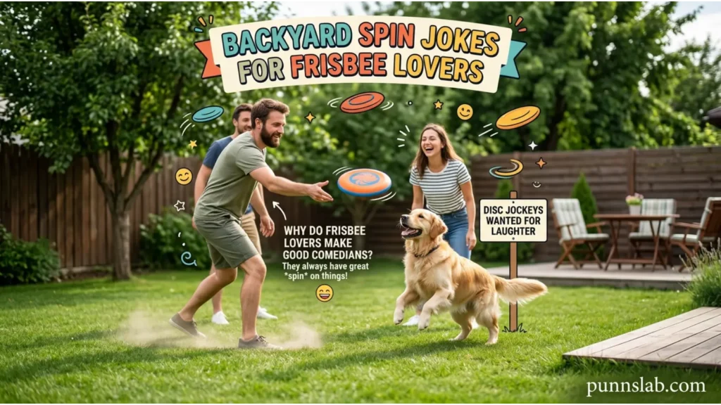 Backyard spin jokes