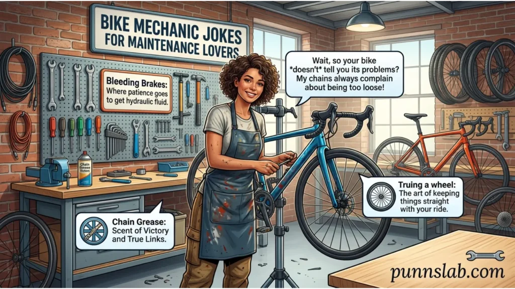Bike mechanic jokes