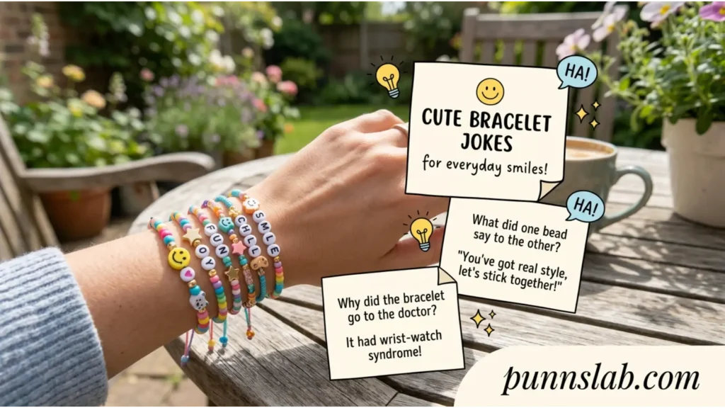 Cute bracelet jokes