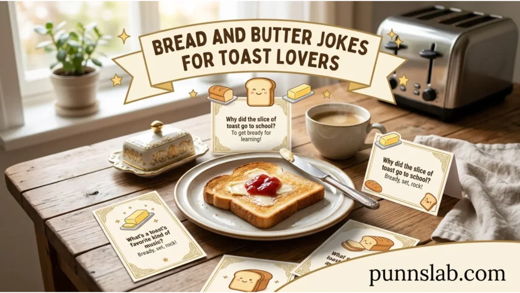 Bread And Butter Jokes For Toast Lovers