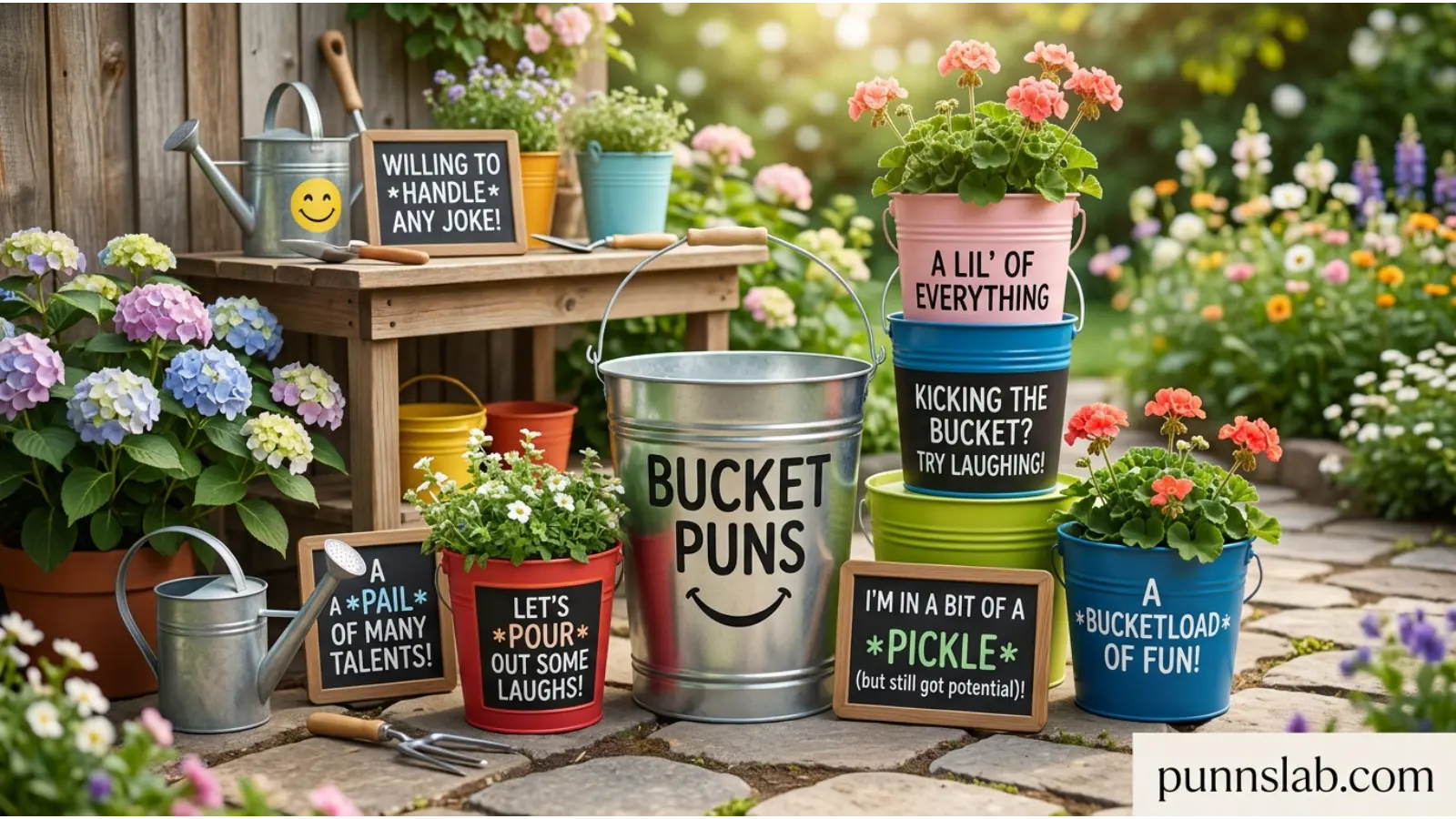 Bucket Puns