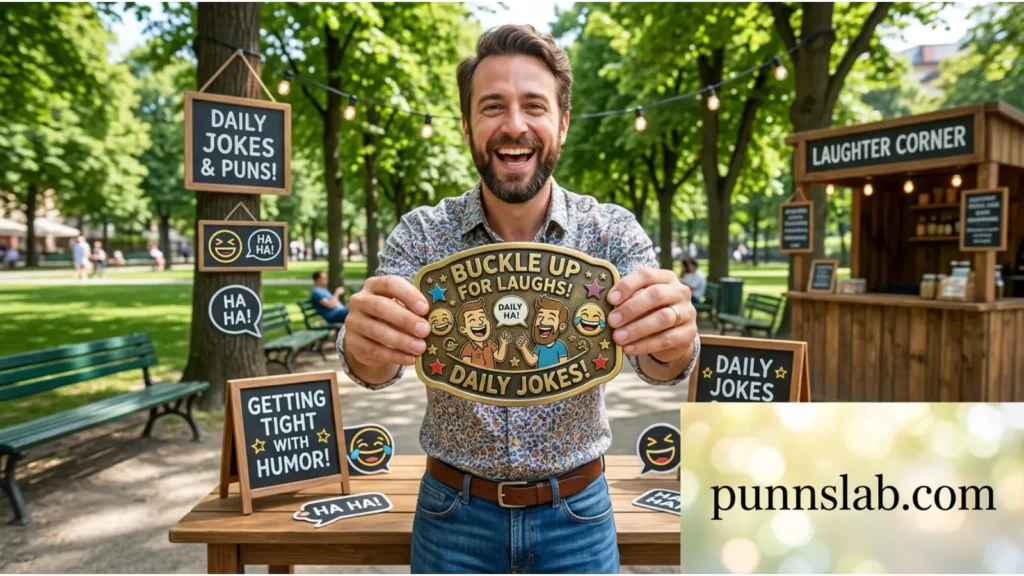 Buckle focused jokes