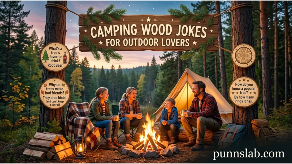 Camping Wood Jokes For Outdoor Lovers
