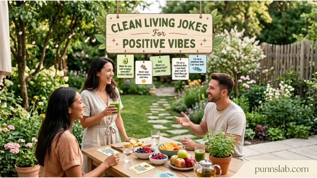 Clean Living Jokes For Positive Vibes
