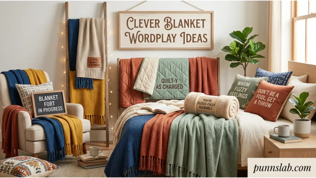 Clever Blanket Wordplay Ideas