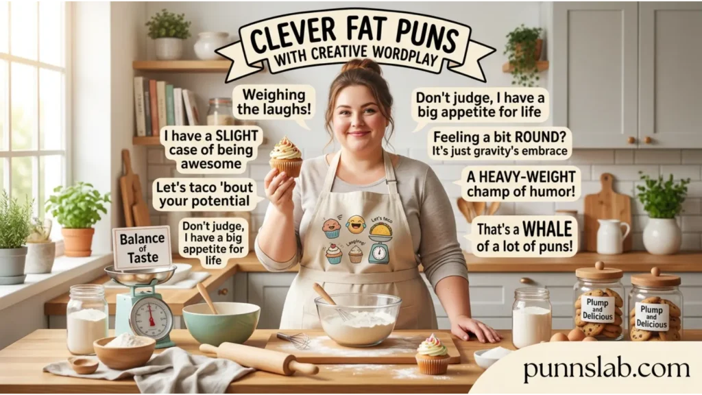 Clever Fat Puns With Creative Wordplay
