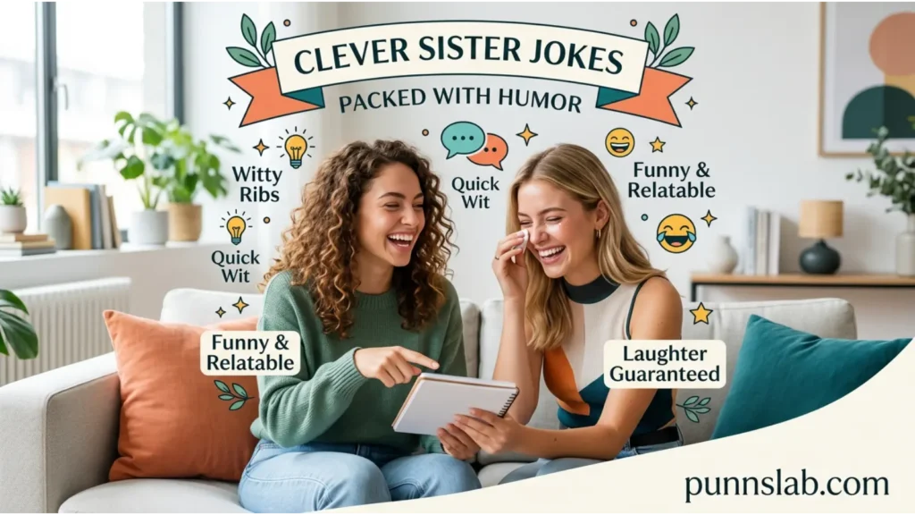 Clever Sister Jokes Packed With Humor