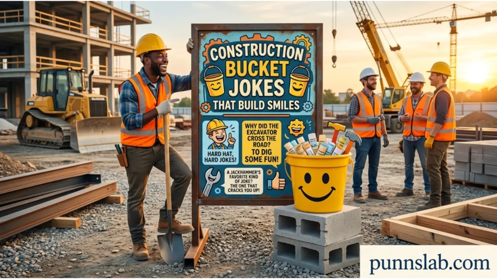 Construction Bucket Jokes That Build Smiles
