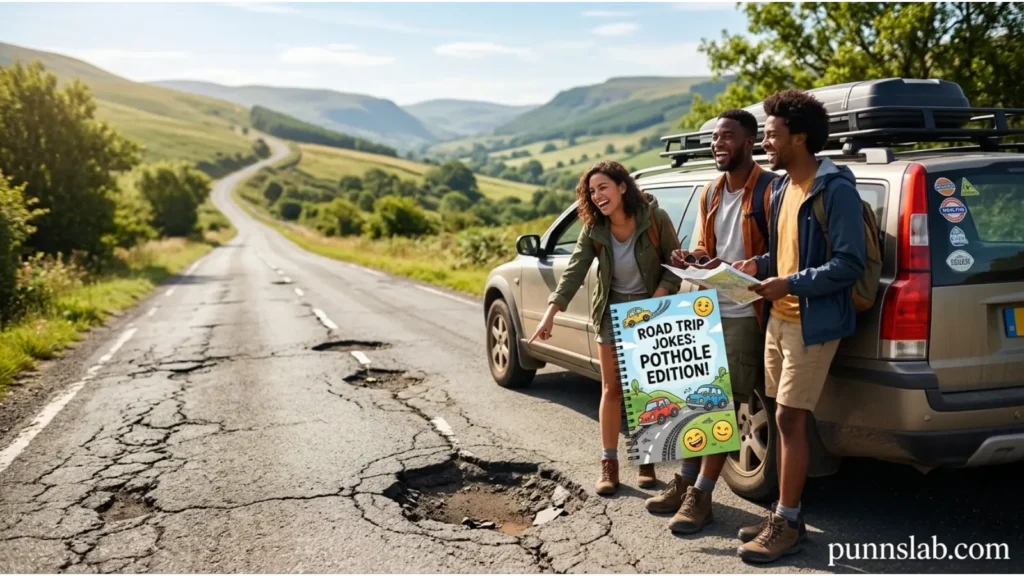 Pothole Jokes For Road Trip Laughs