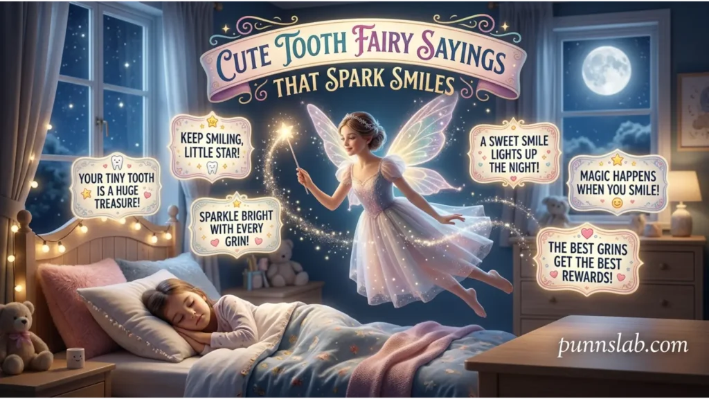Cute Tooth Fairy Sayings That Spark Smiles