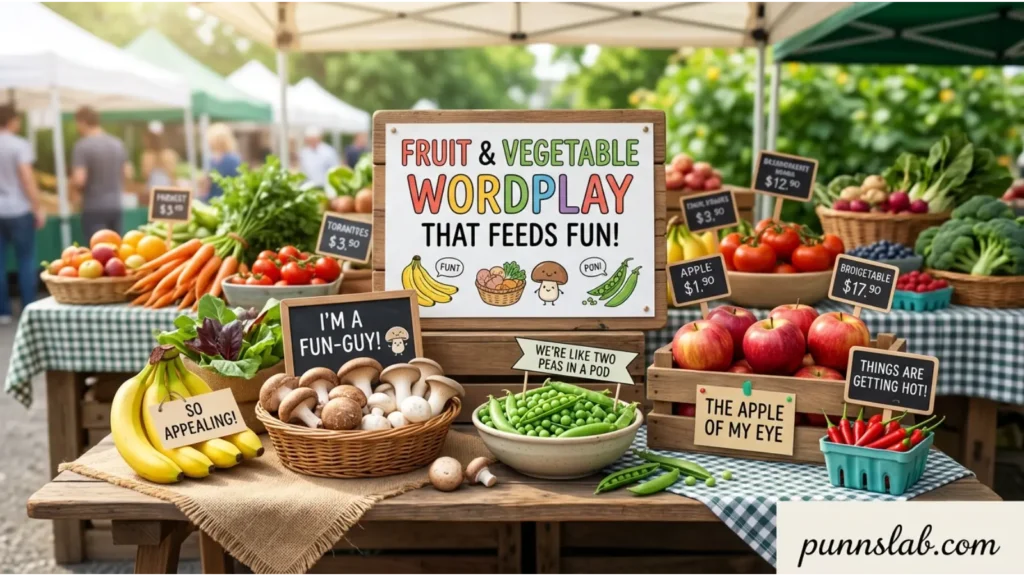 Fruit and Vegetable Wordplay 
