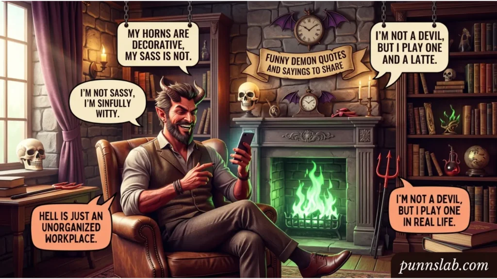 Funny Demon Quotes