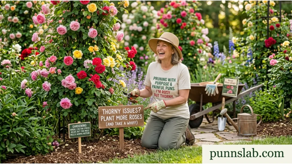 Gardening Humor Filled With Rose Inspiration