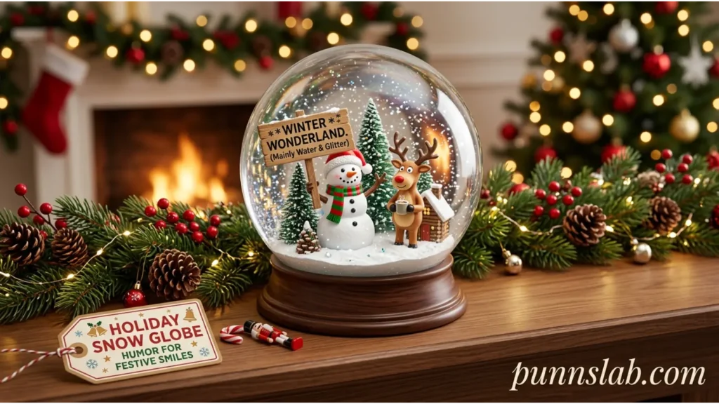 Holiday Snow Globe 