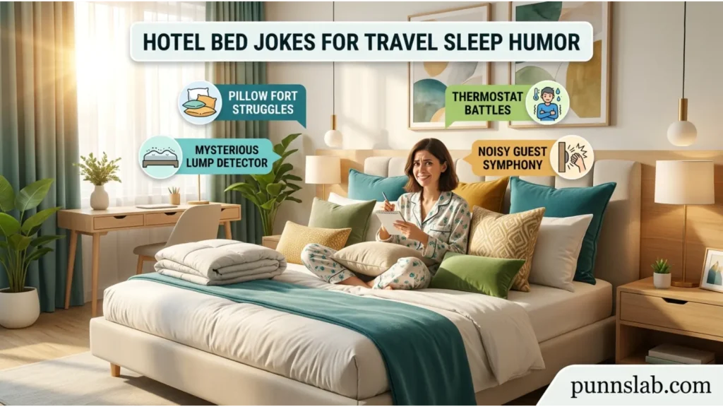 Hotel Bed Jokes 