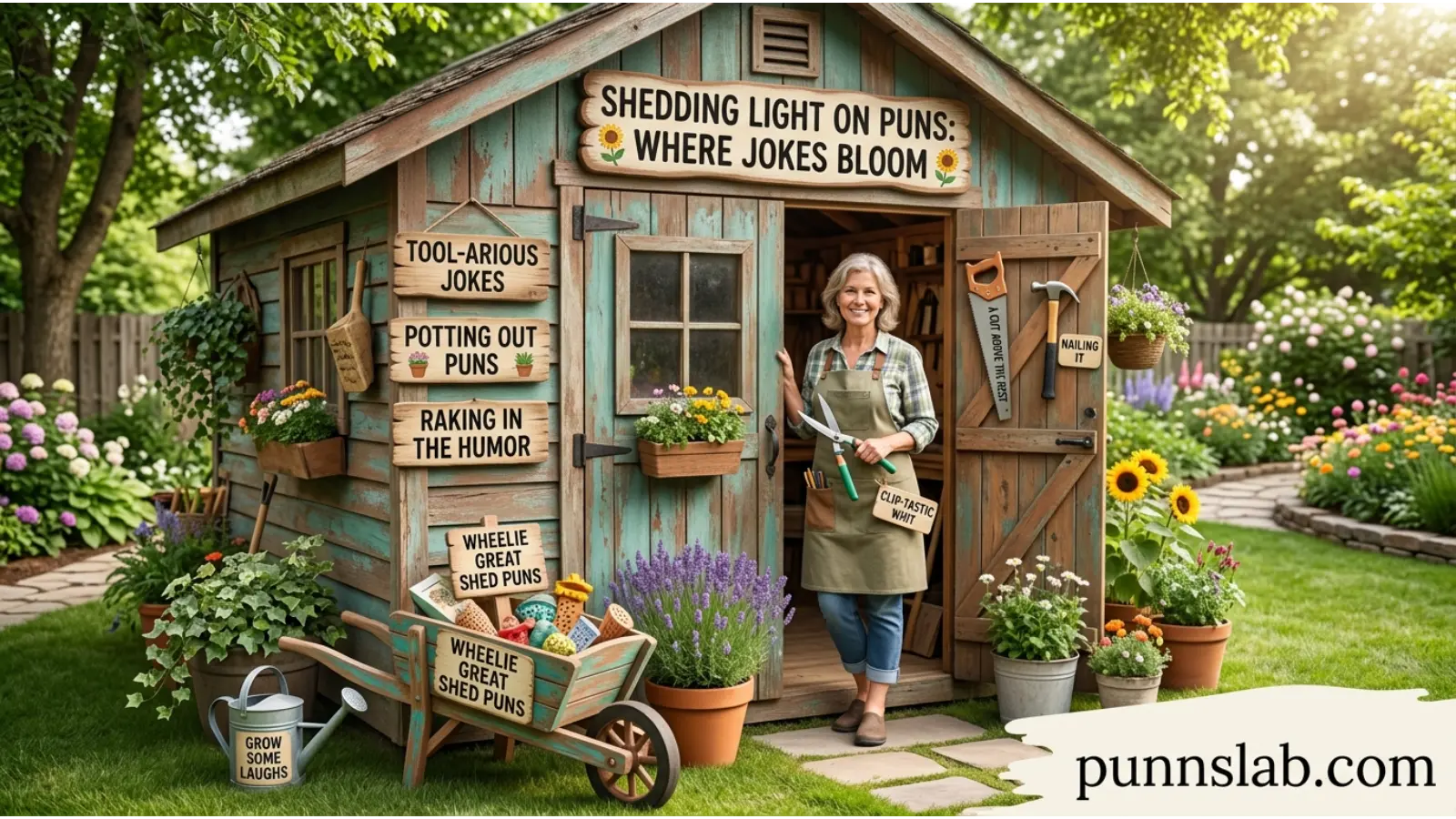 Shed Puns