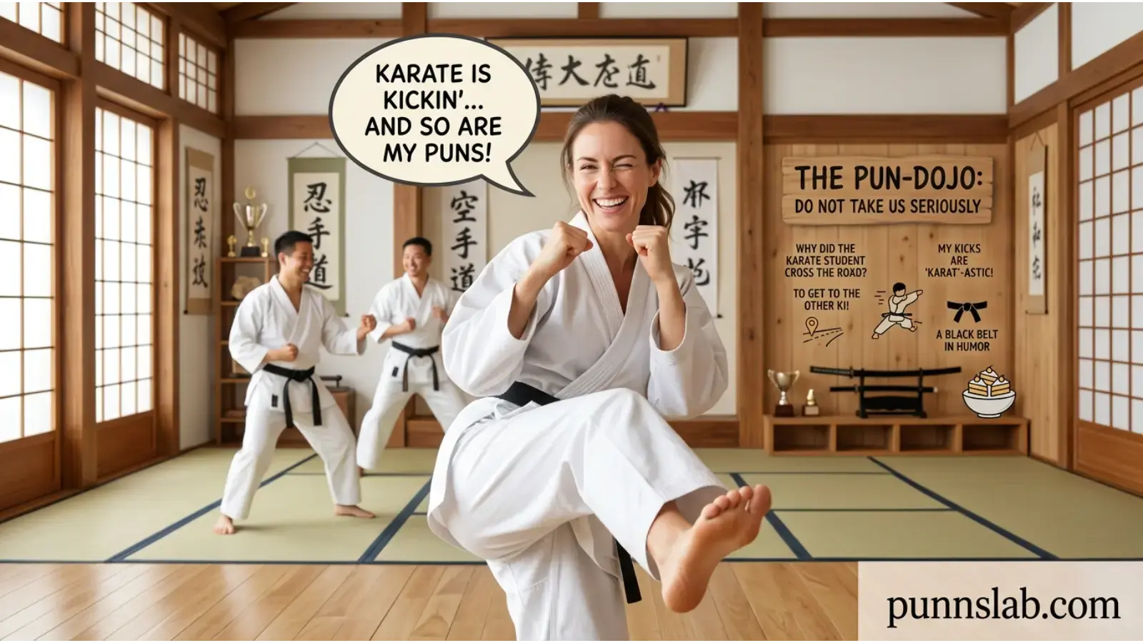 Karate Puns