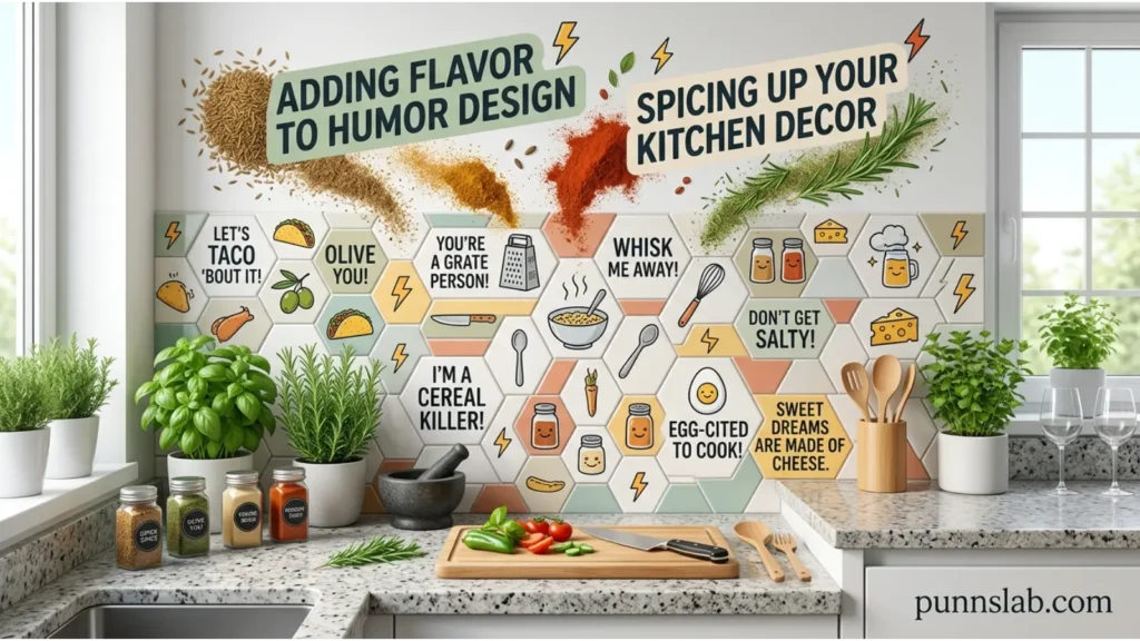 Kitchen backsplash jokes 
